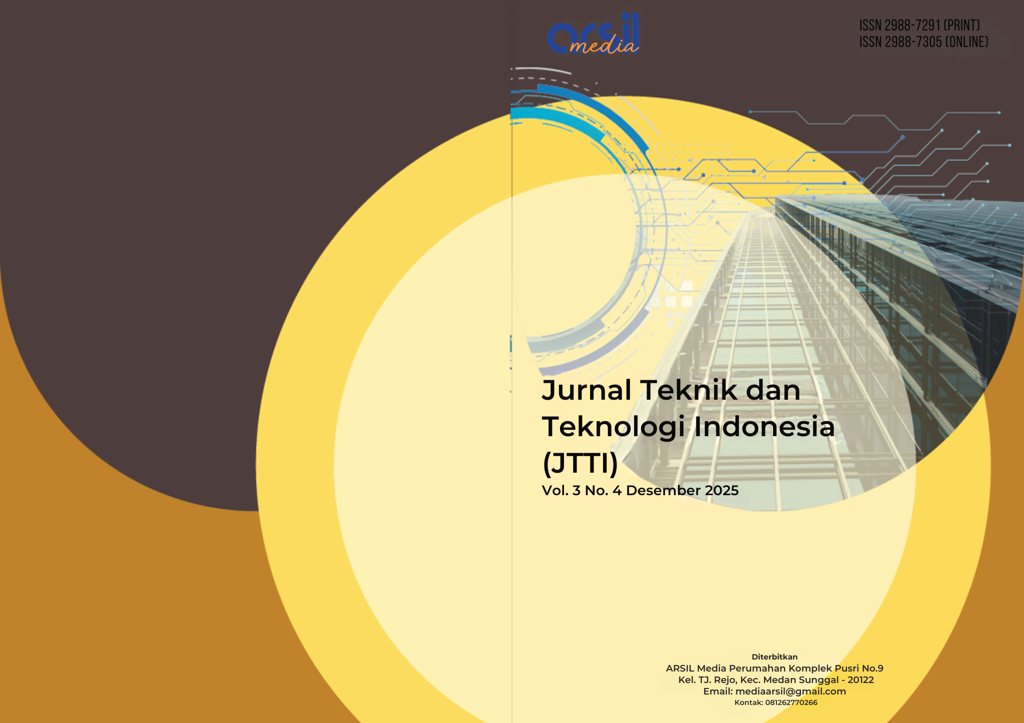 					View Vol. 3 No. 4 (2025): Desember : Jurnal Teknik dan Teknologi Indonesia (JTTI)
				
